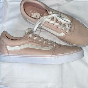 Vans light pink
